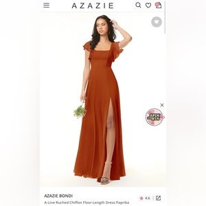 Azazie Bondi Chiffon Bridesmaid Dress